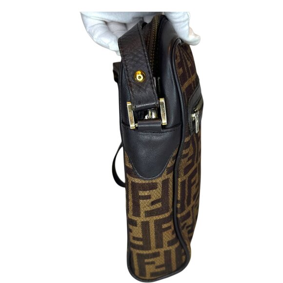 Fendi Camera Zucca crossbody bag and Pequin coated canvas bifold wallet - Picture 14 of 16